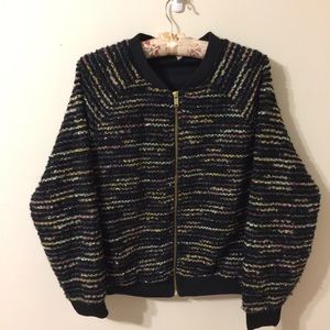 H&M Jackets & Coats - H&M Glitter Bomber H&M Jackets & Coats - H&M Glitter Bomber